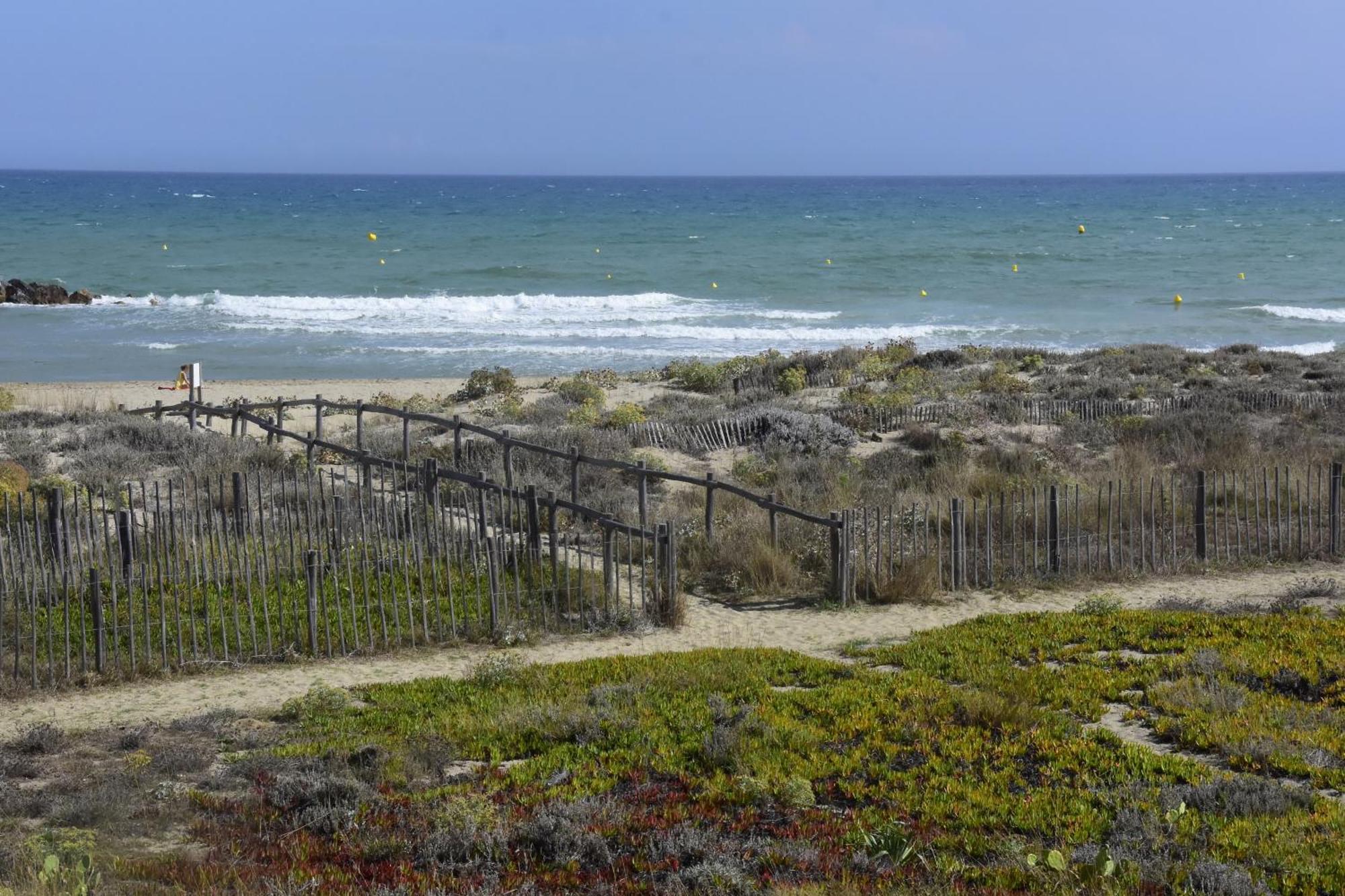 Apartamento Les 2 Dauphins Le Barcarès Exterior foto